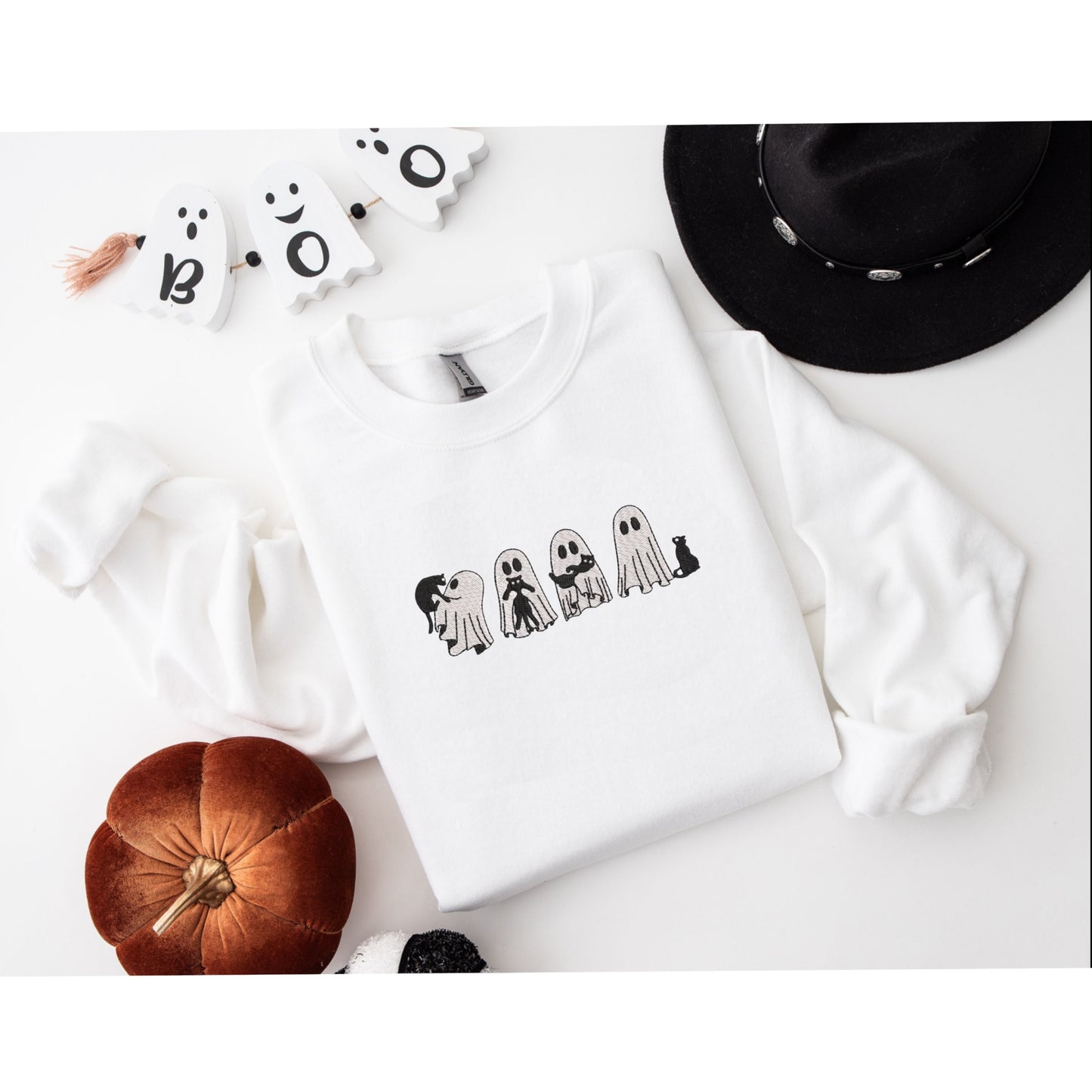 Litter of Cats Ghostie Crewneck