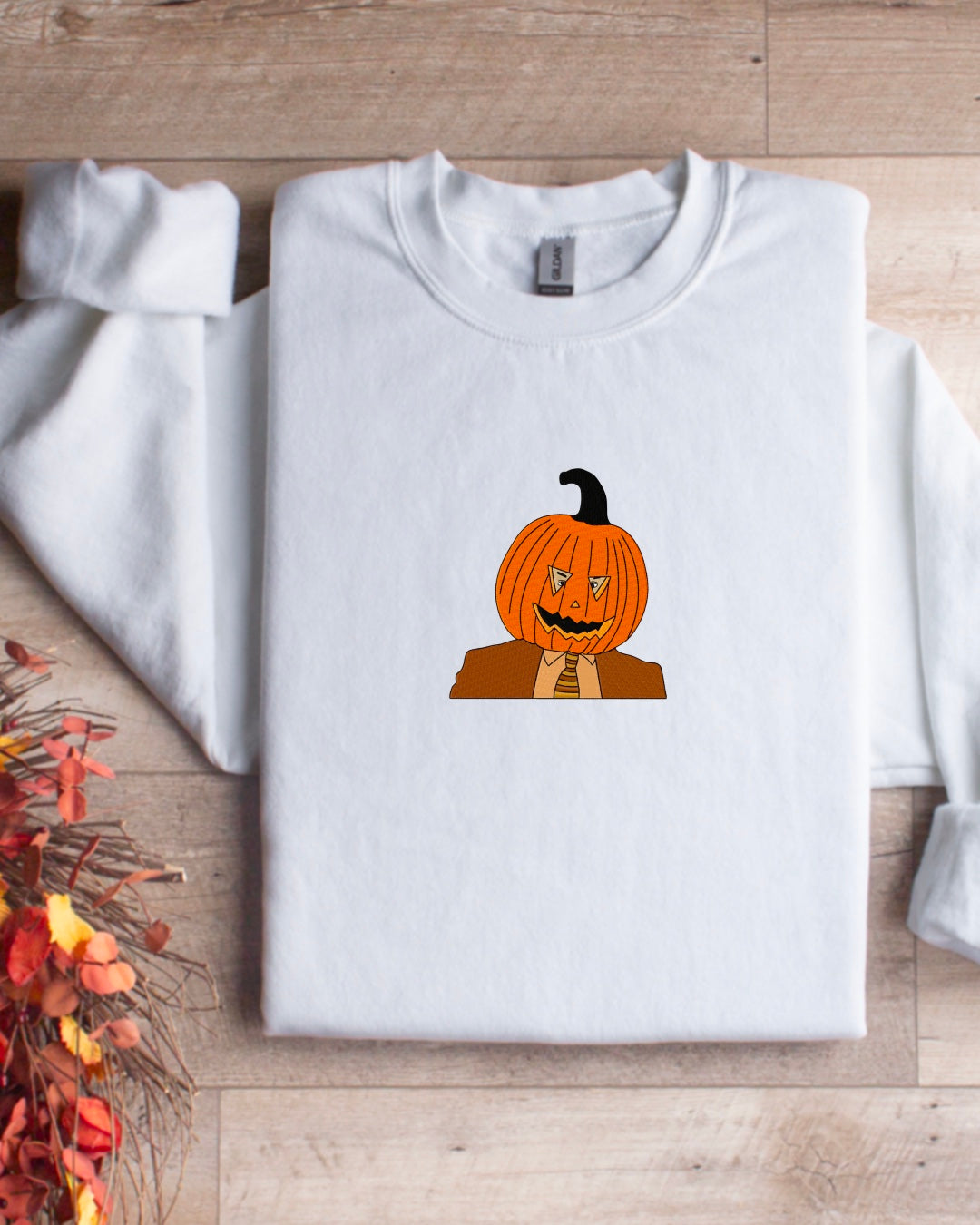 Dwight Pumpkin Head Crewneck