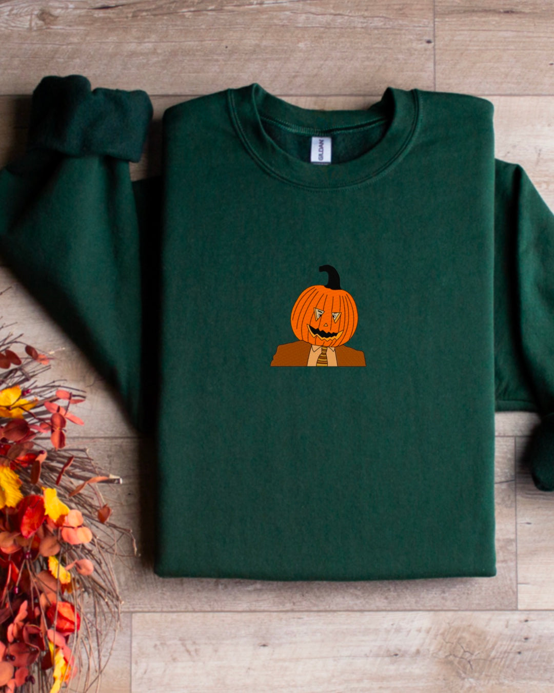 Dwight Pumpkin Head Crewneck