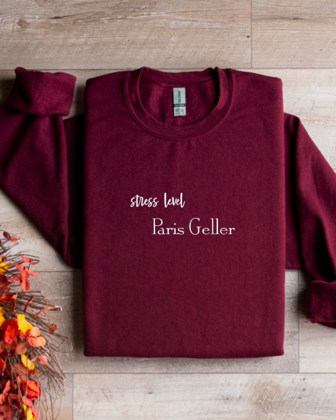 Stress Level Paris Geller Crewneck