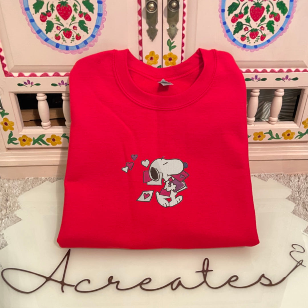 Snoopy Valentines Letters
